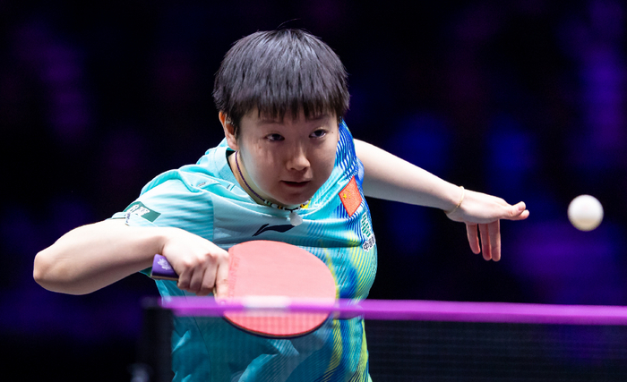 孙颖莎反手蜕变后三夺世界杯 蒯曼快变打法成新