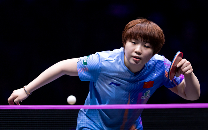 孙颖莎反手蜕变后三夺世界杯 蒯曼快变打法成新